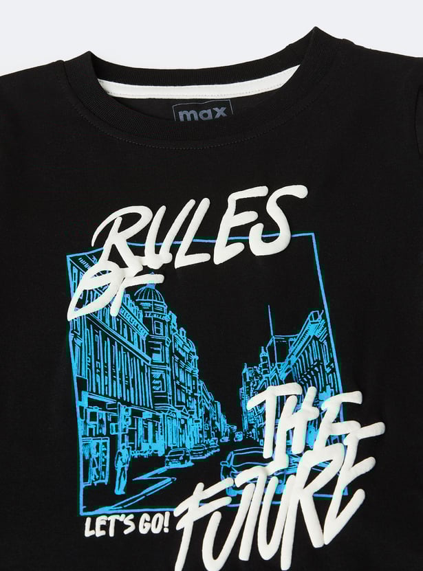 Boys Printed T-shirt - Pack of 2