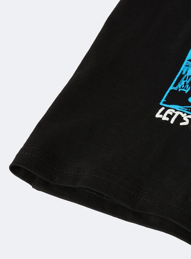 Boys Printed T-shirt - Pack of 2