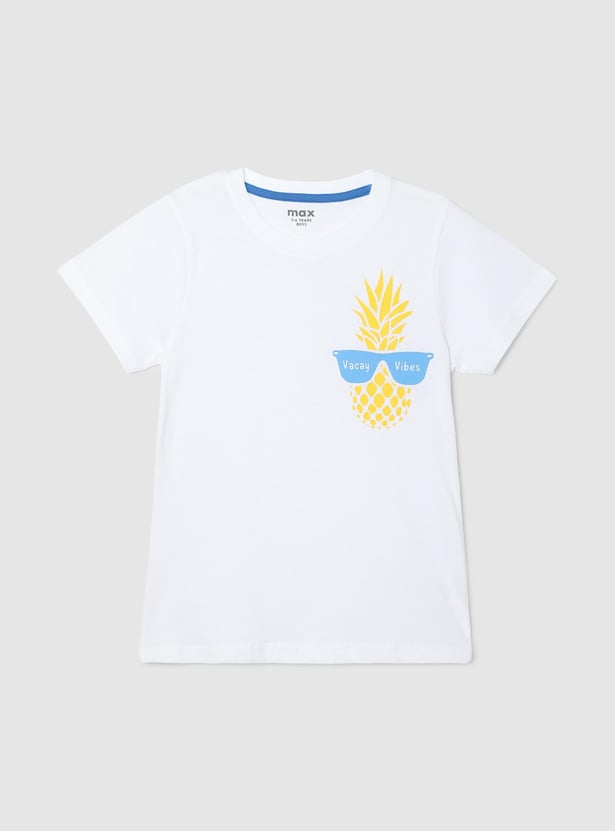 Boys Printed T-shirt - Pack of 2