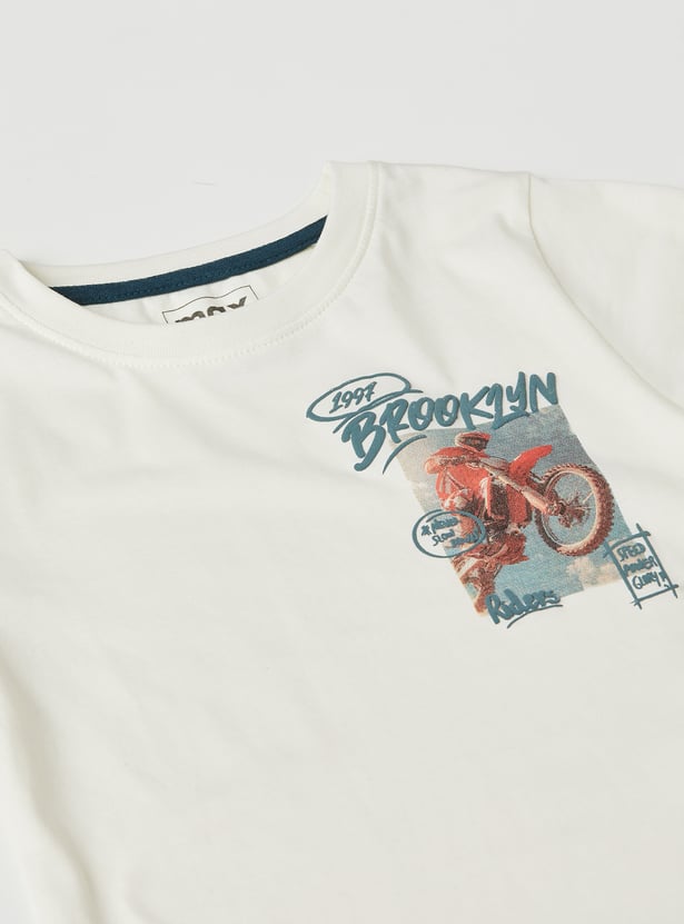 Boys Printed T-shirt - Pack of 2