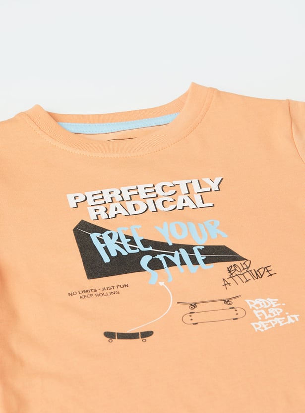 Boys Printed T-shirt - Pack of 2