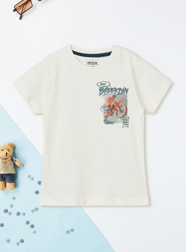 Boys Printed T-shirt - Pack of 2