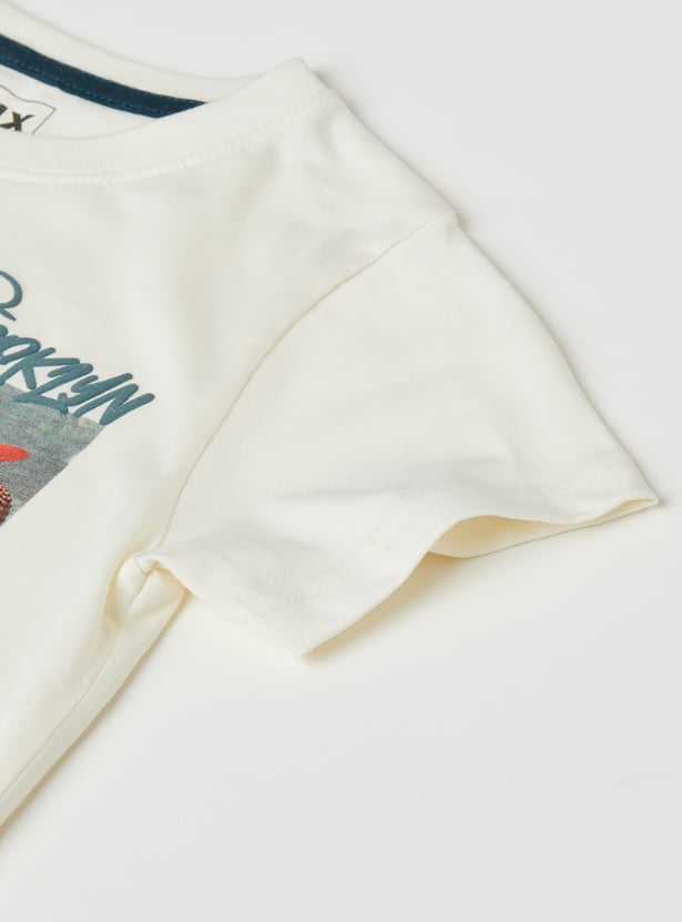 Boys Printed T-shirt - Pack of 2