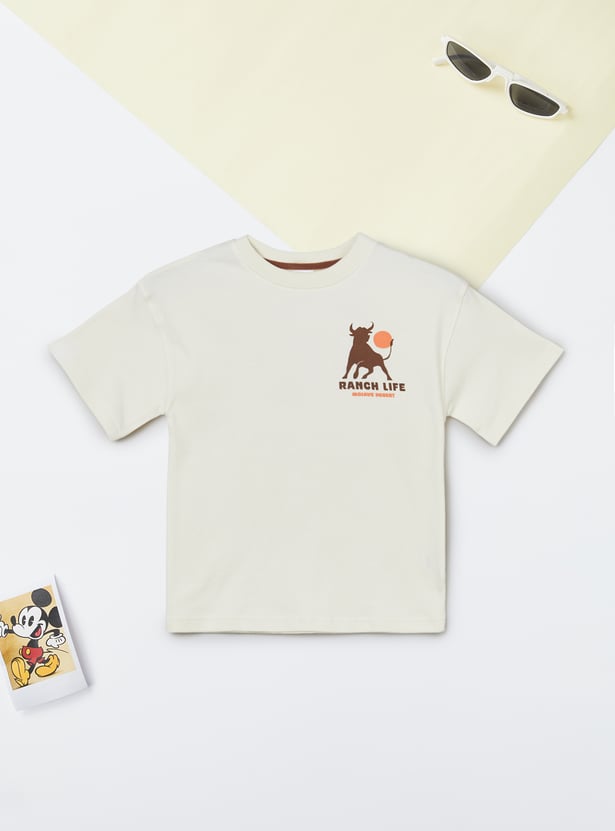 Boys Printed T-shirt - Pack of 2