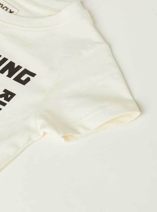 Boys Printed T-shirt - Pack of 2