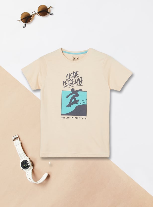 Boys Printed T-shirt - Pack of 2