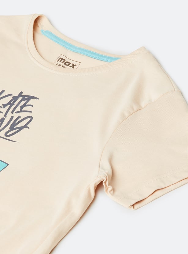 Boys Printed T-shirt - Pack of 2