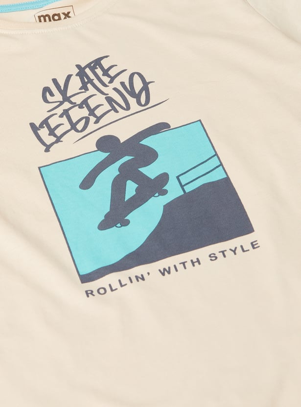 Boys Printed T-shirt - Pack of 2