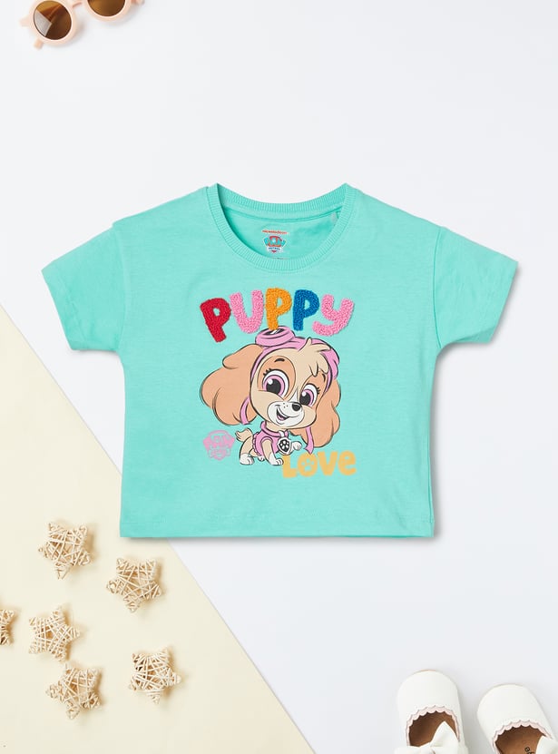 Girls Printed T-shirt - Pack of 2