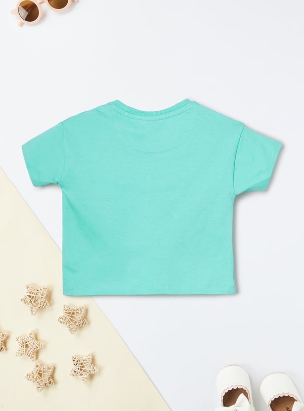 Girls Printed T-shirt - Pack of 2