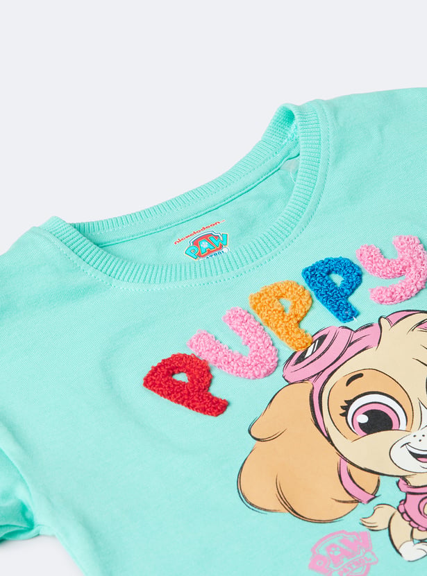 Girls Printed T-shirt - Pack of 2