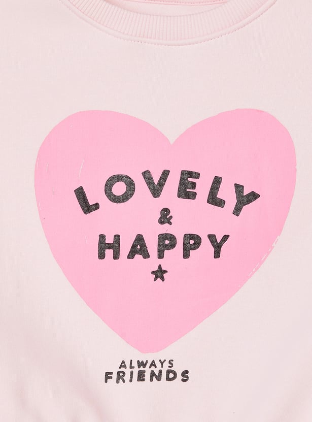 Girls Assorted Sweatshirt - Pack of 2