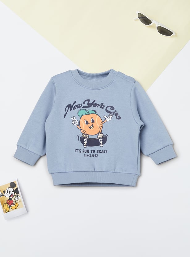 Boys Printed Sweatshirt - Pack of 2