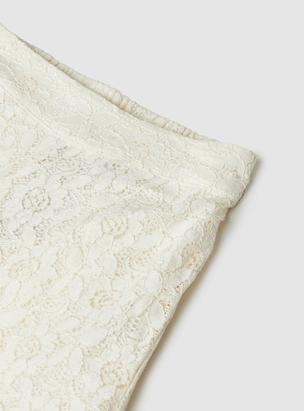 Girls Lace Shorts - Pack of 2
