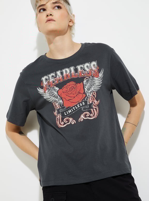 URB_N Women Printed T-shirt - Pack of 2