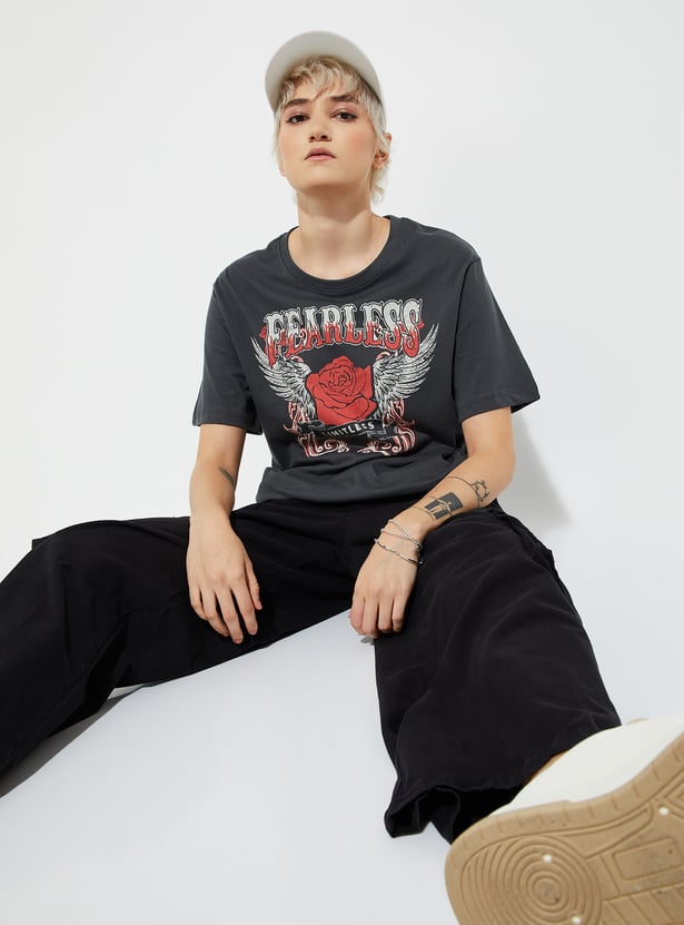 URB_N Women Printed T-shirt - Pack of 2