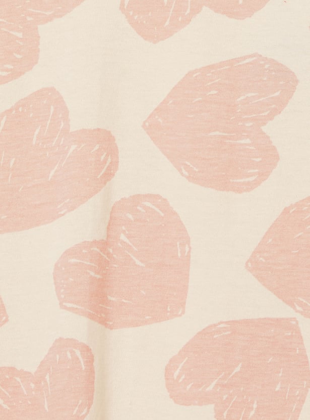 Girls Printed T-shirt - Pack of 2