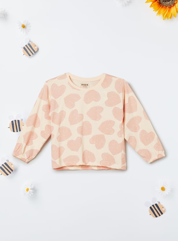 Girls Printed T-shirt - Pack of 2