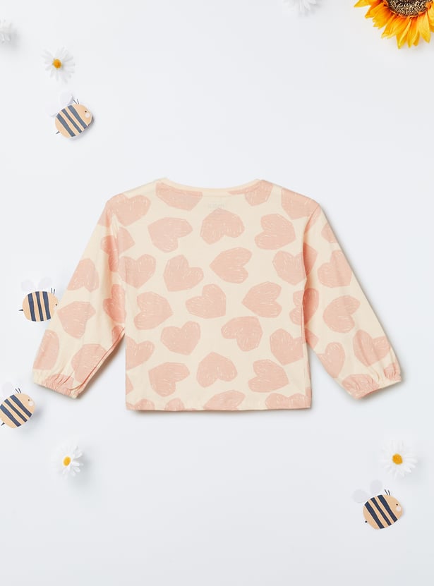 Girls Printed T-shirt - Pack of 2