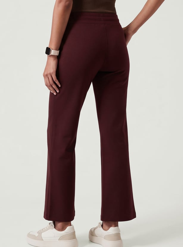 Women Wide-Leg Sports Track Pants