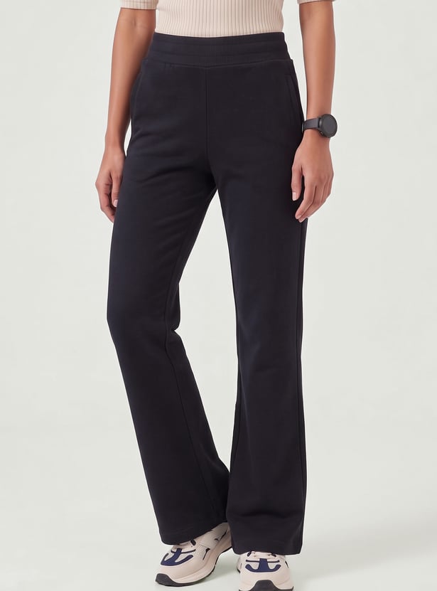 Women Solid Sports Track Pants