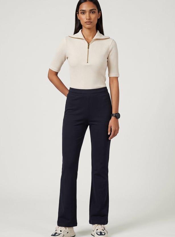 Women Solid Sports Track Pants