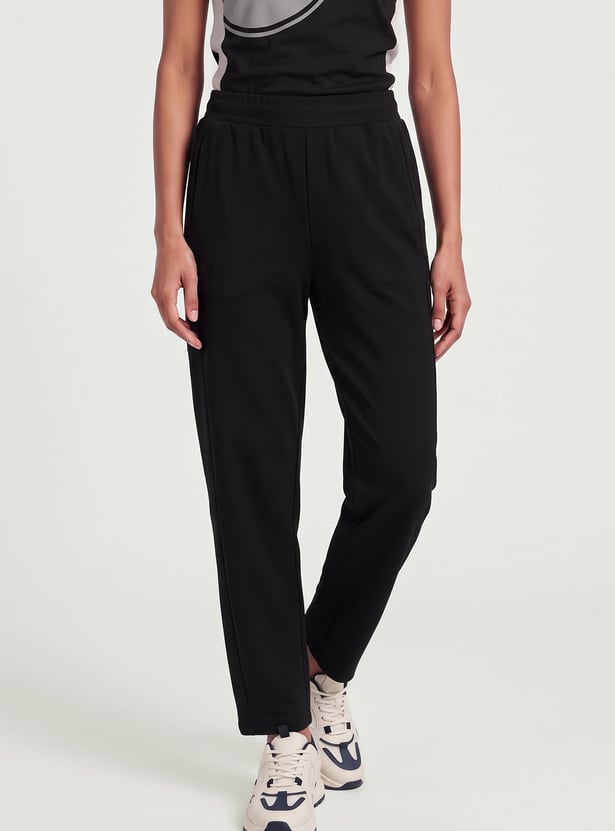 Women Wide-Leg Sports Track Pants