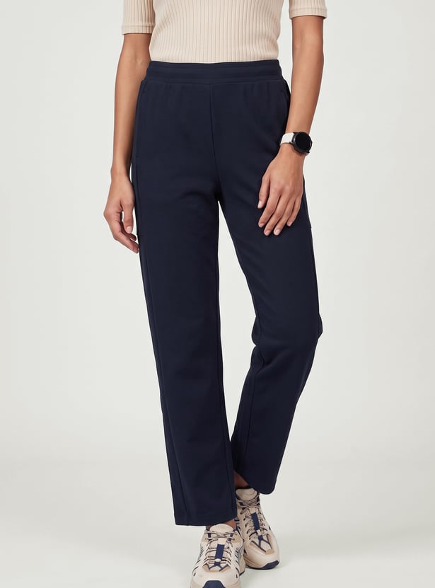 Women Wide-Leg Sports Track Pants