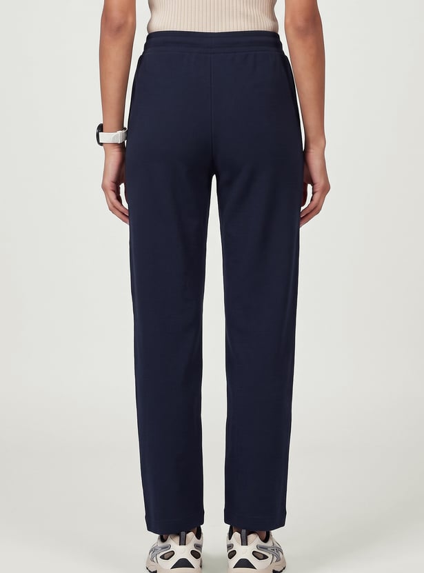 Women Wide-Leg Sports Track Pants