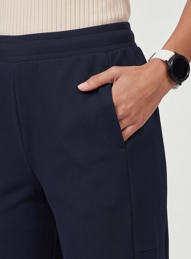 Women Wide-Leg Sports Track Pants
