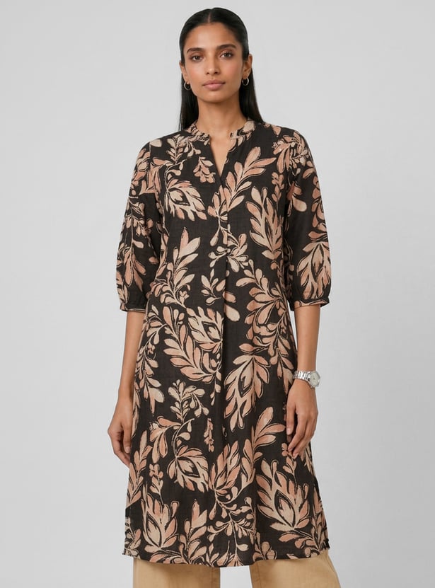 Women Printed Straight Kurta