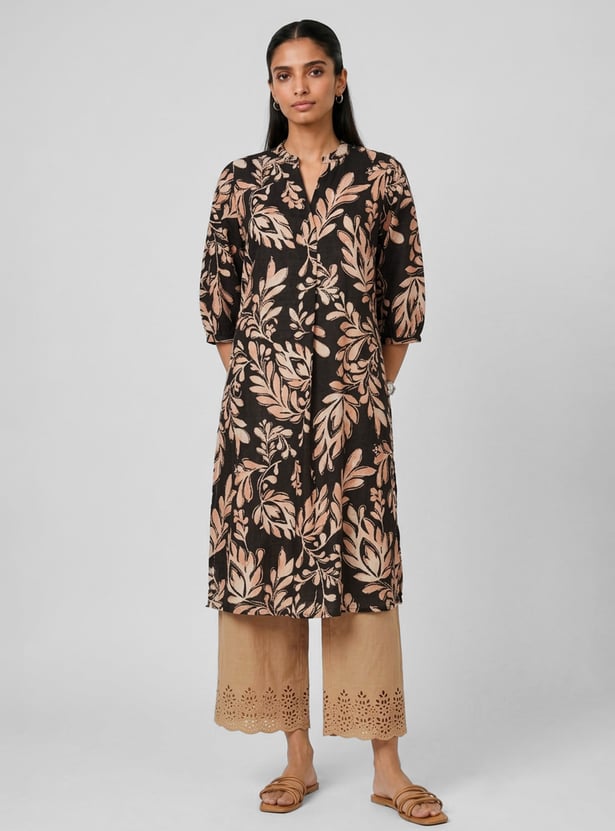 Women Printed Straight Kurta