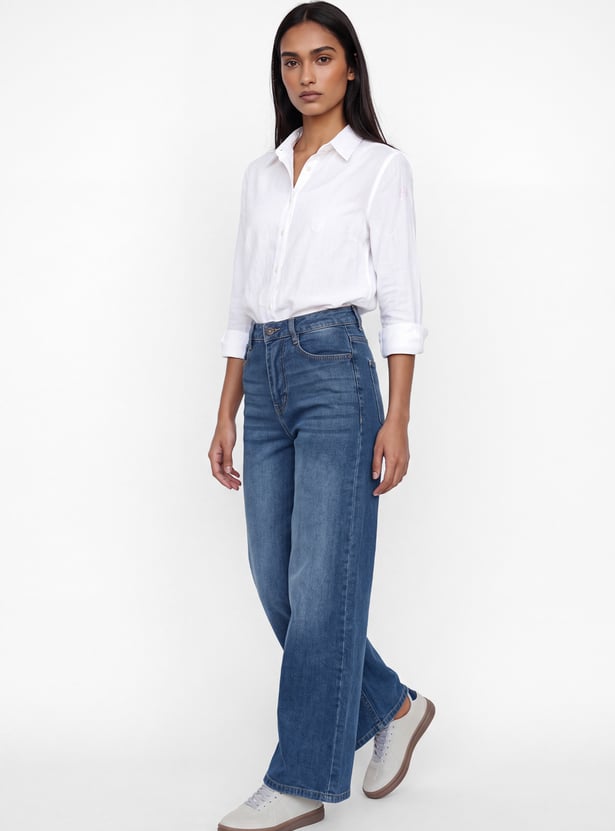 Women Washed Jeans
