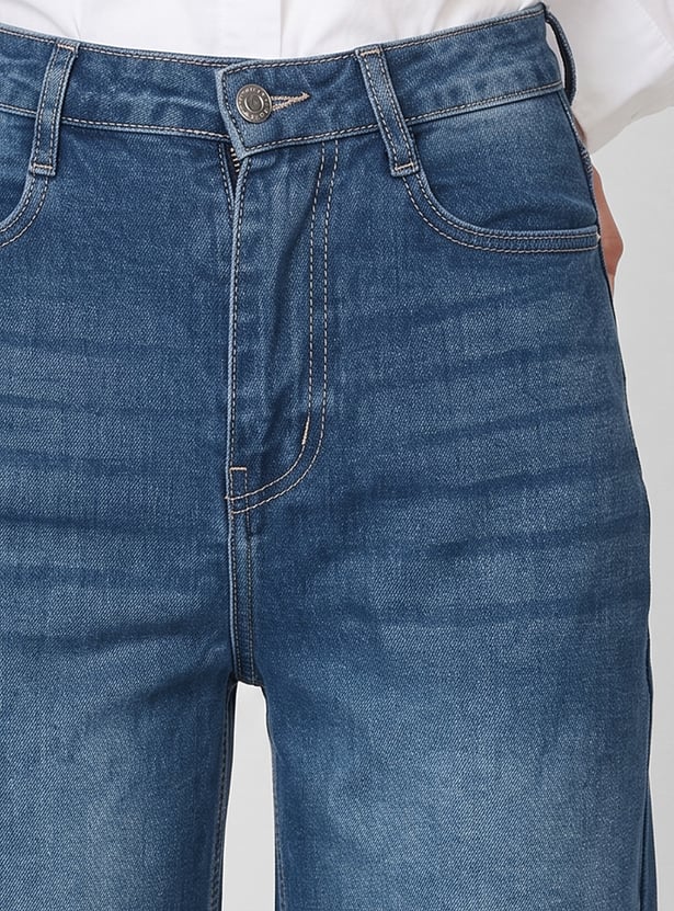 Women Washed Jeans