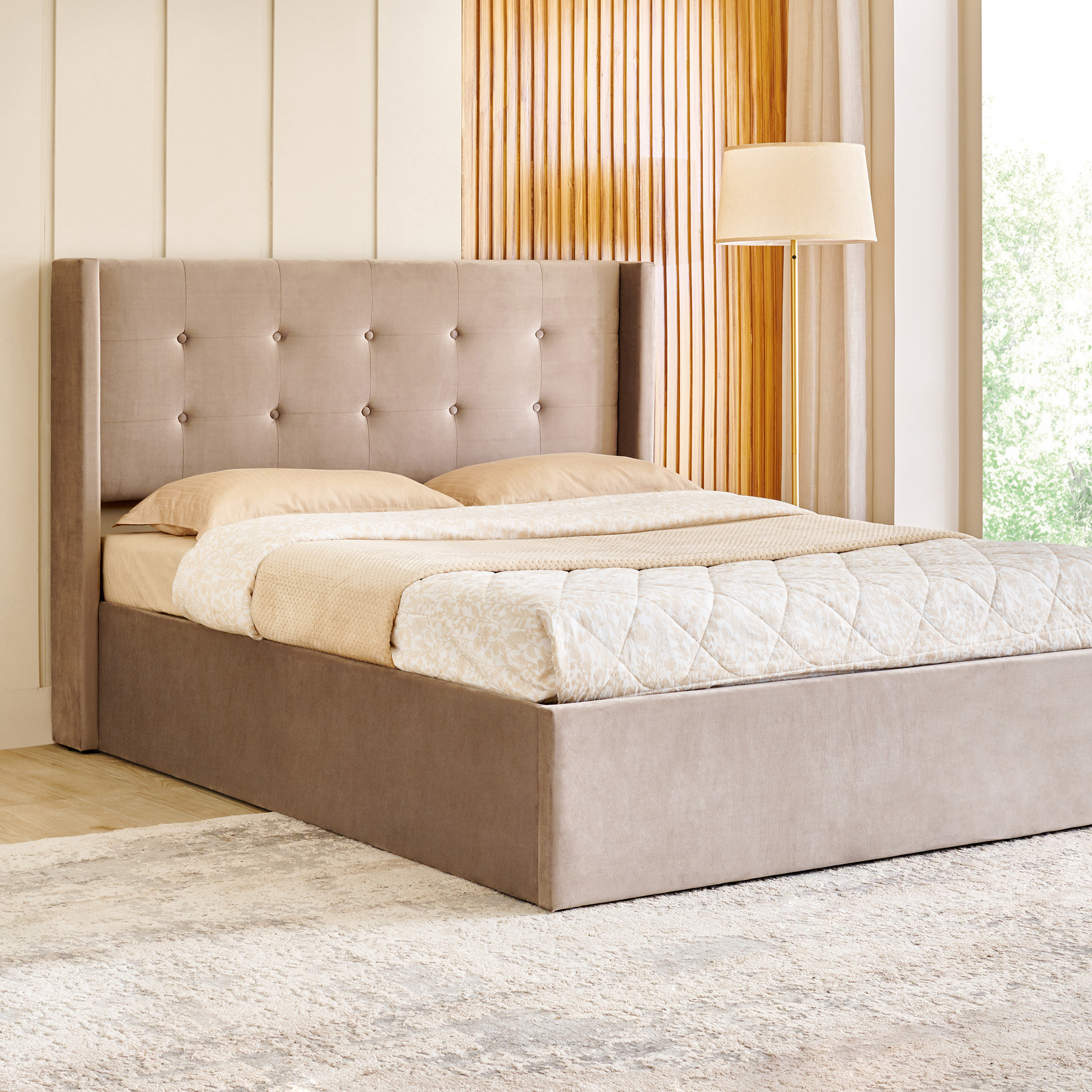 Buy Queen Size Beds Online at Low Prices - Home Centre, image size:2100x2100