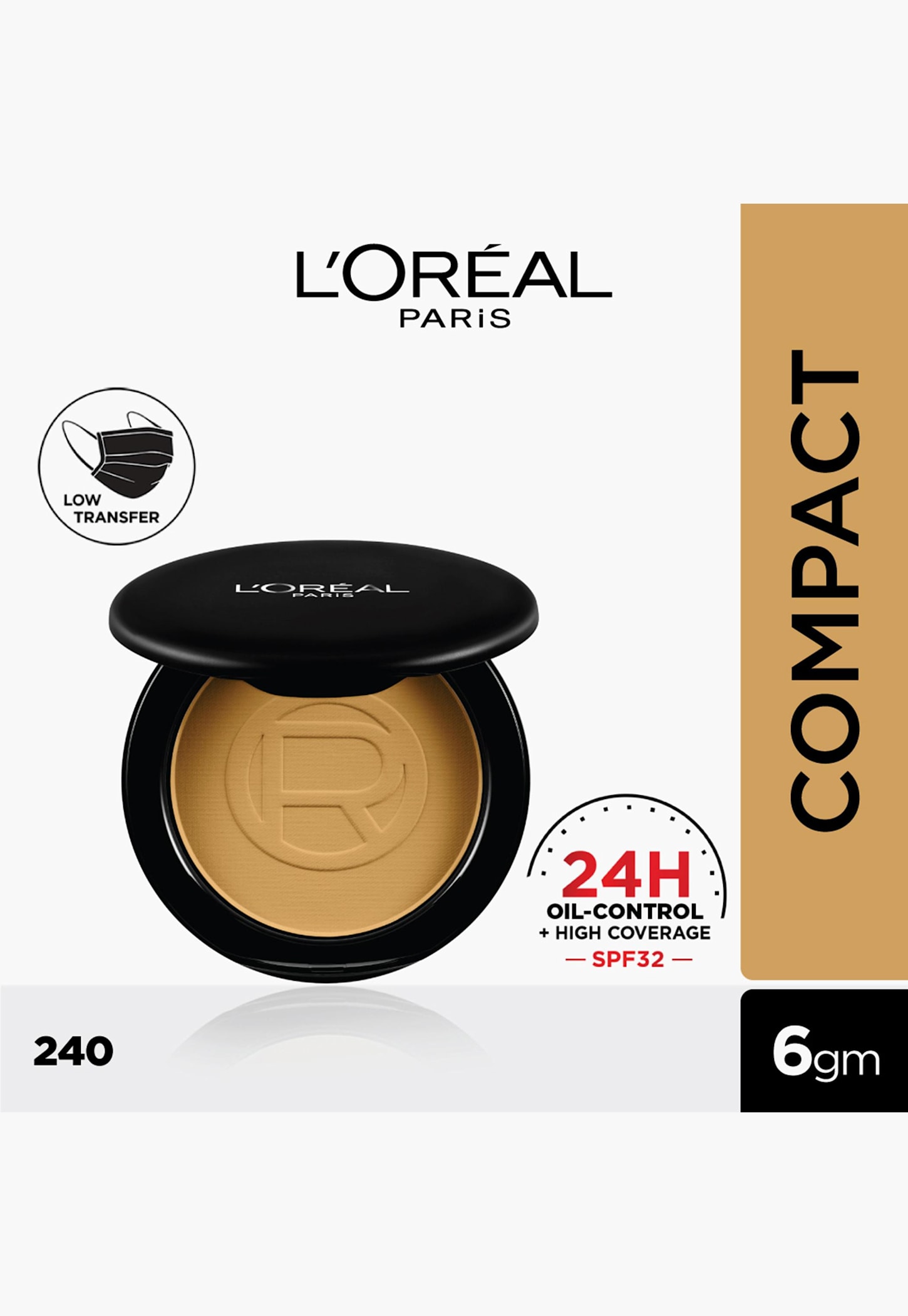 L'OREAL PARIS Infallible 24h Oil Killer High Coverage Compact Powder - 6g-picture-18