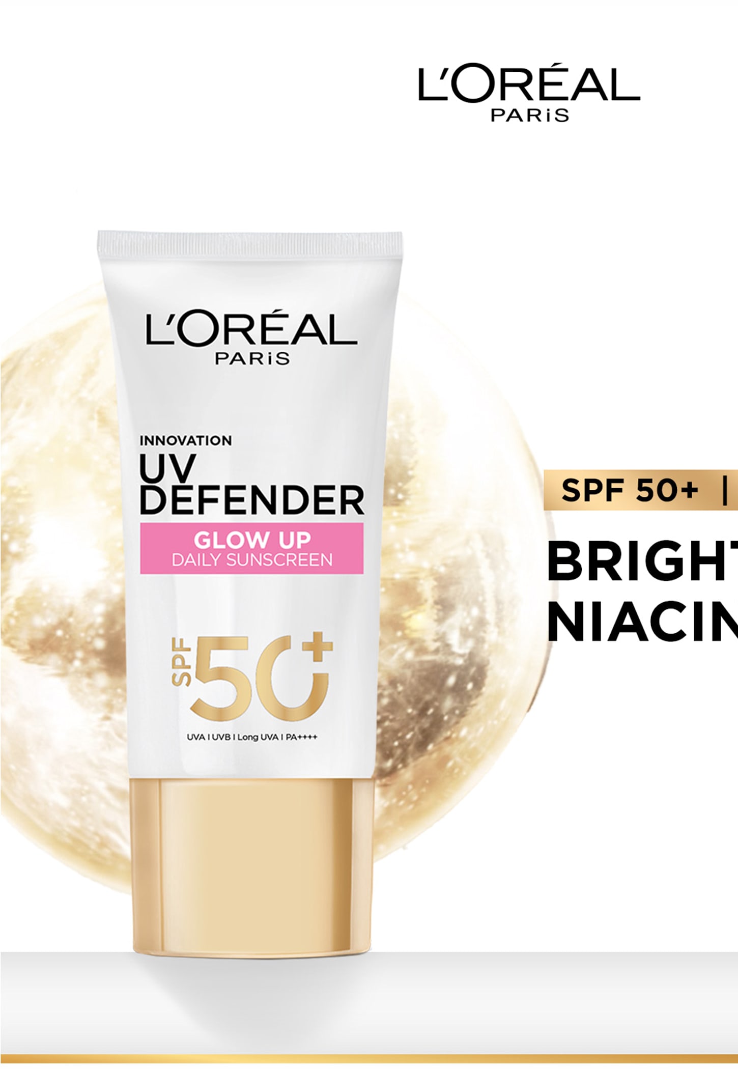 L'OREAL PARIS UV Defender Serum Protector Bright & Clear SPF 50 PA+++ Sunscreen - 50ml-image-49