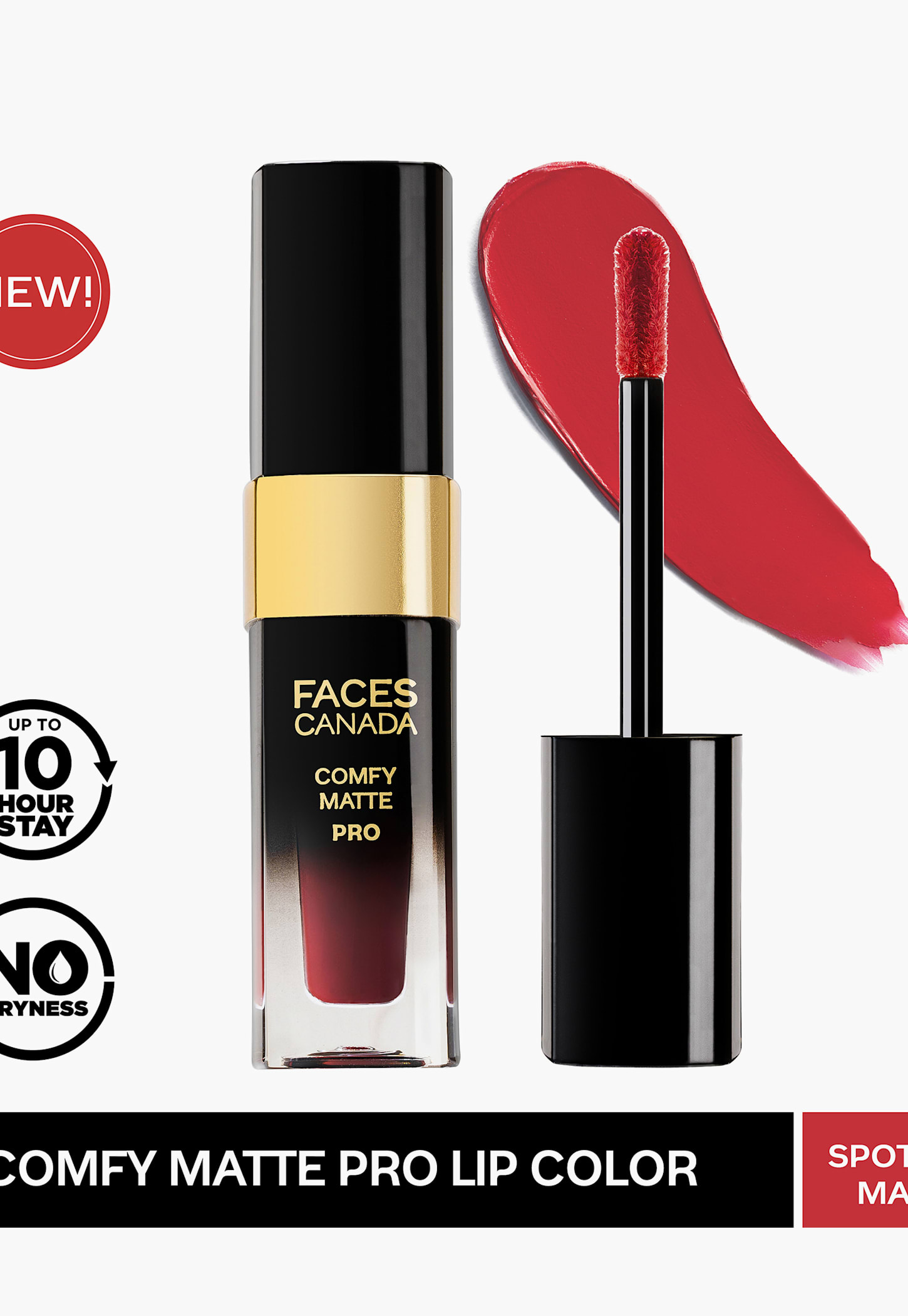 FACES CANADA Comfy Matte Pro Lip Color Spotlight Mauve 11 - 5.5ml-picture-41