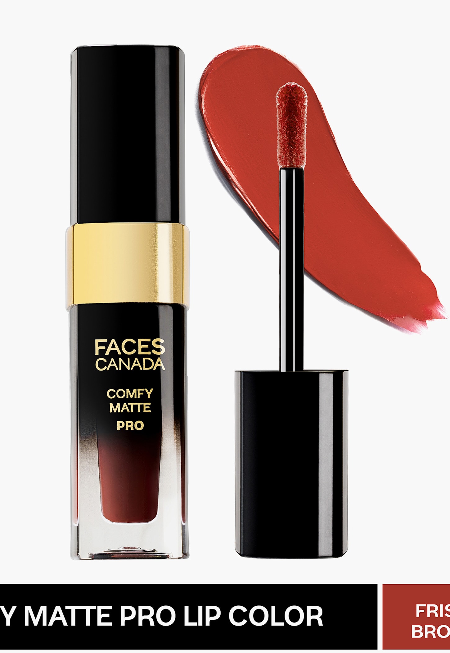 FACES CANADA Comfy Matte Pro Liquid Lipstick - Frisky Brown -13 - 5.5ml-picture-25