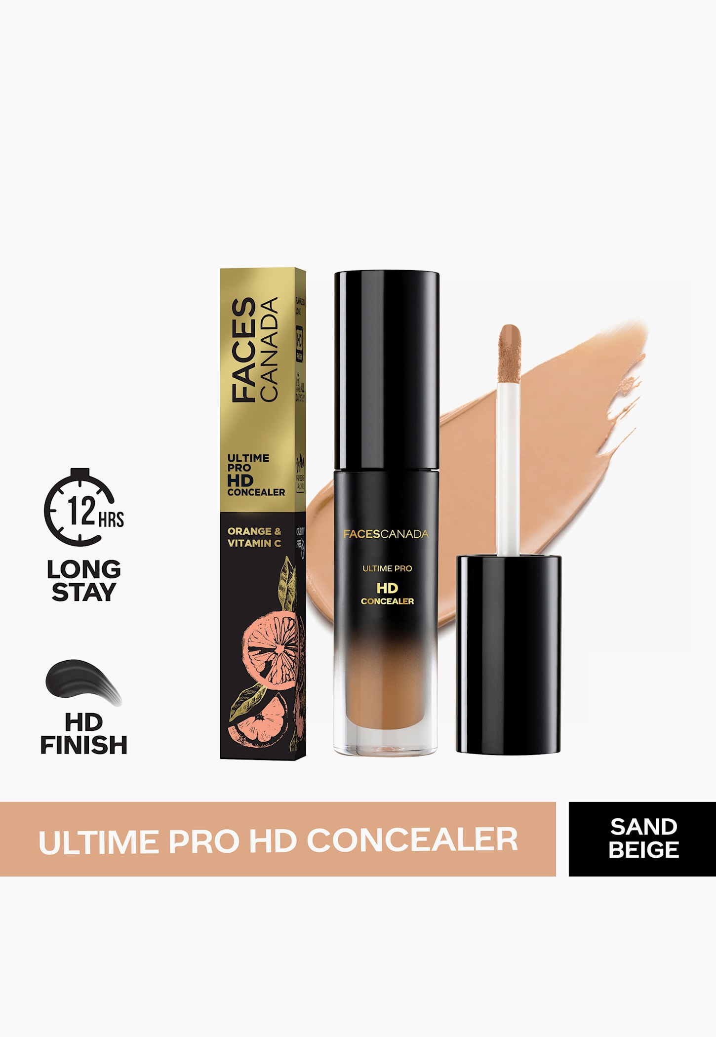 FACES CANADA Ultime Pro HD Concealer - Sand Beige - 01 - 4.5ml-image-8