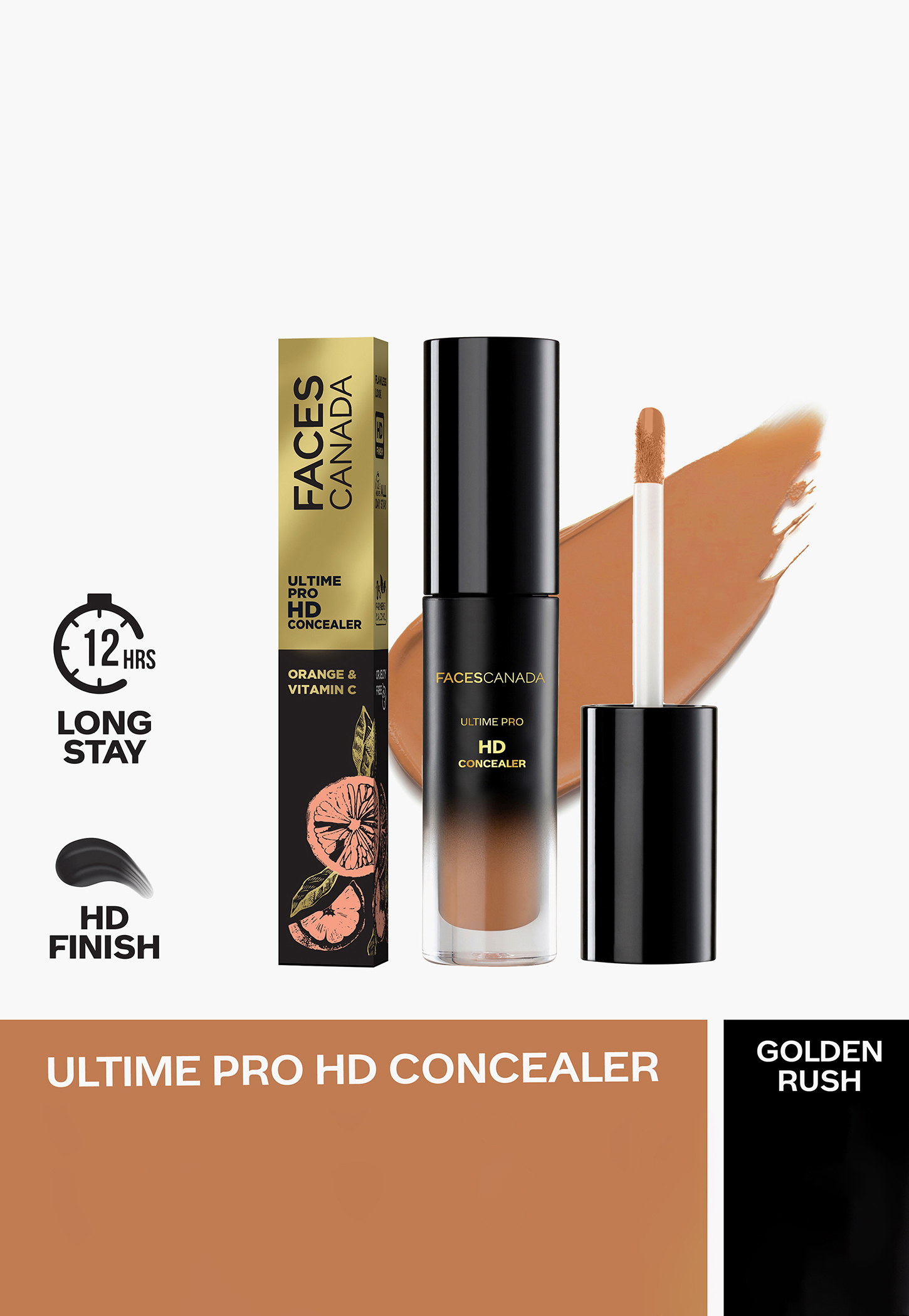 FACES CANADA Ultime Pro HD Concealer - Golden Rush - 06 - 4.5ml-picture-45
