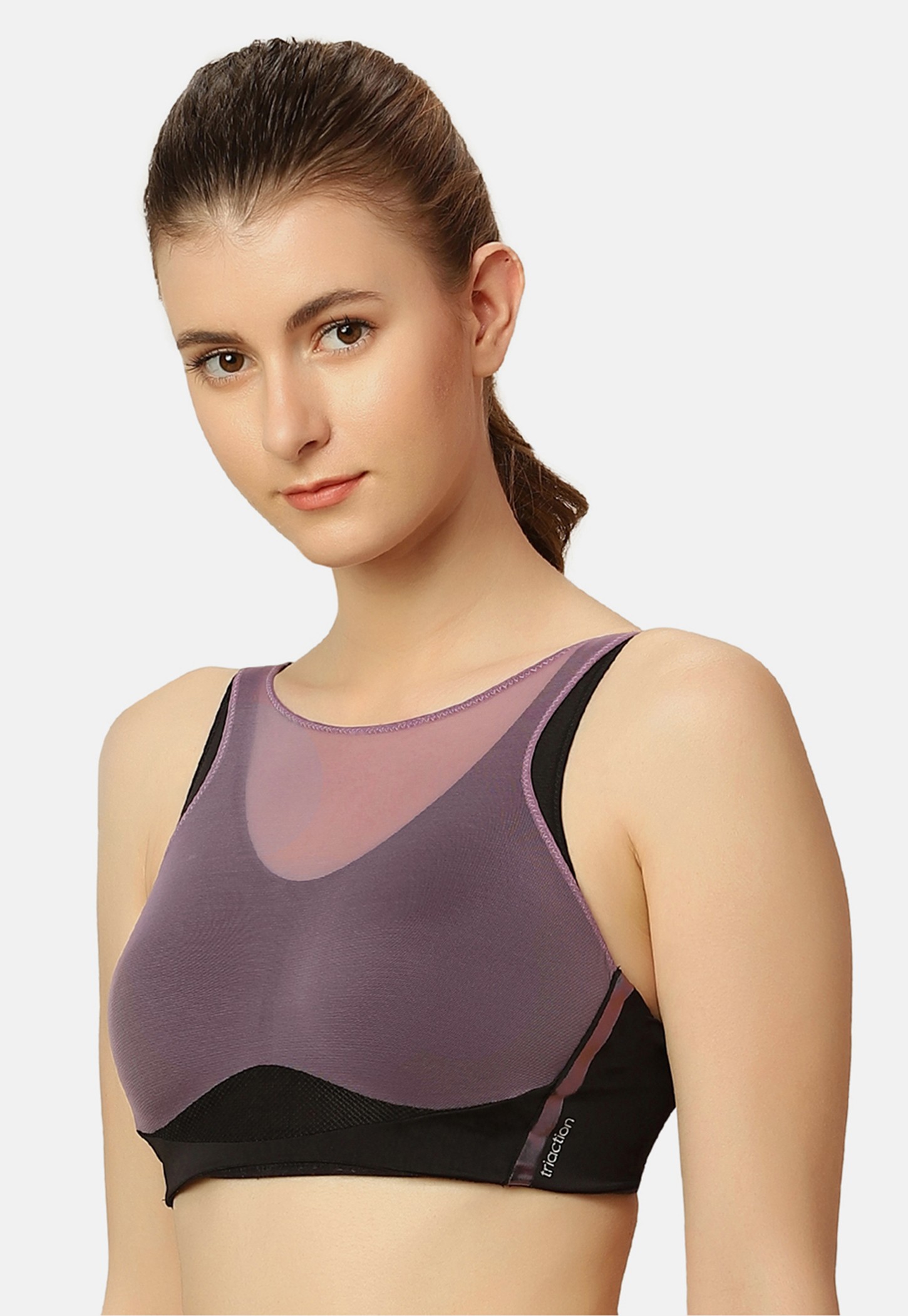 TRIUMPH Panelled Padded Non-Wired Sports Bra-picture-32