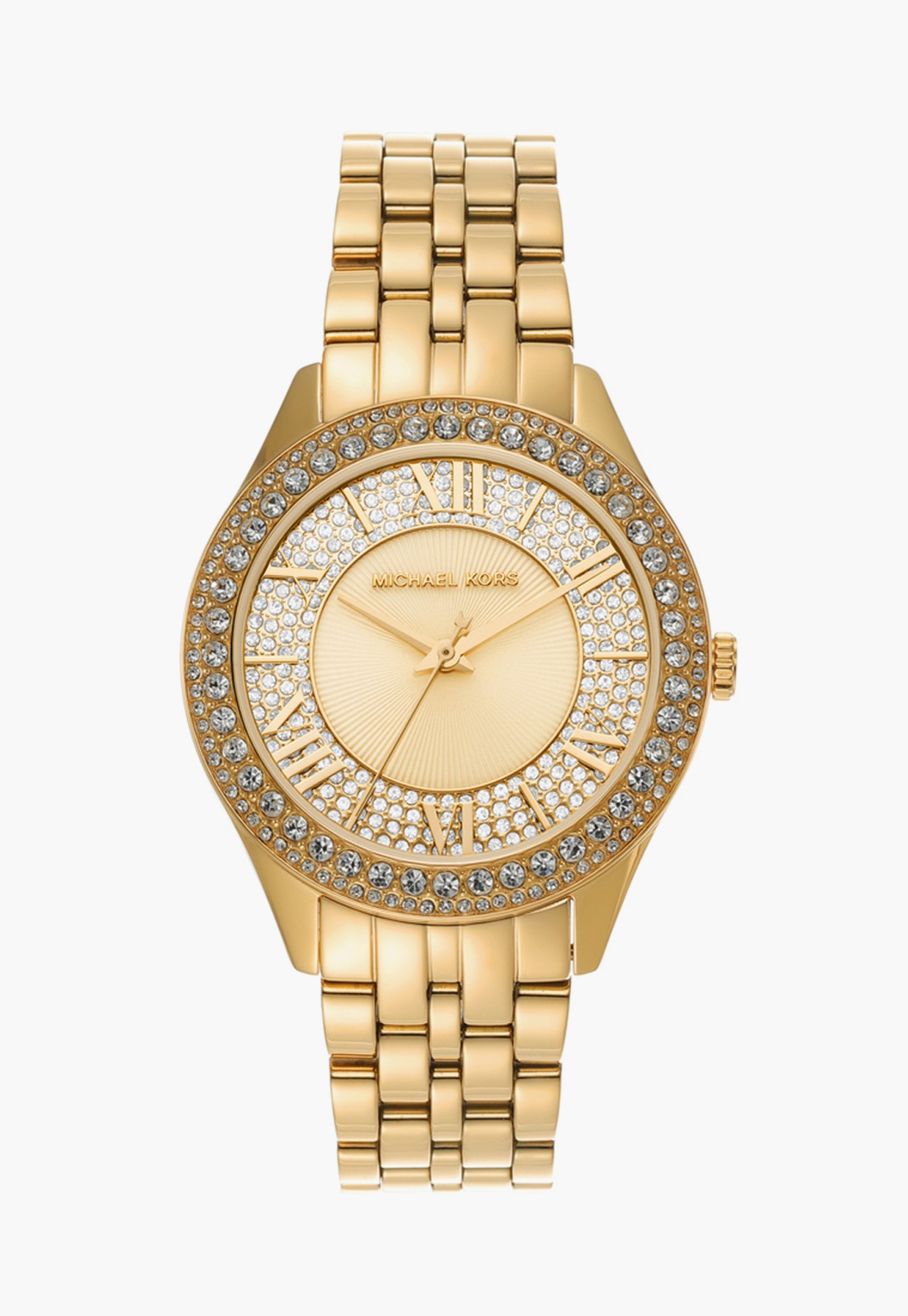 MICHAEL KORS Harlowe Women Embellished Analog Watch with Metal Strap - MK4709I-picture-1