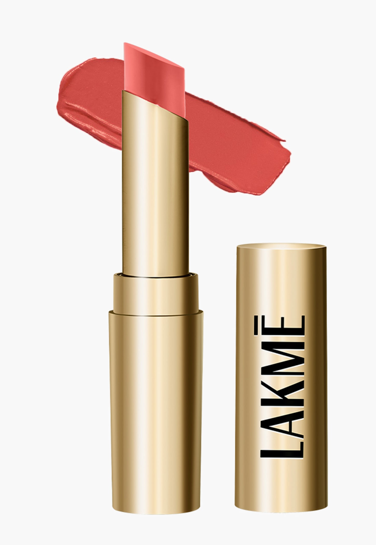 LAKME Unreal Matte 3D Slim Bullet Lipstick - Nude Pop - 3.6g-picture-14