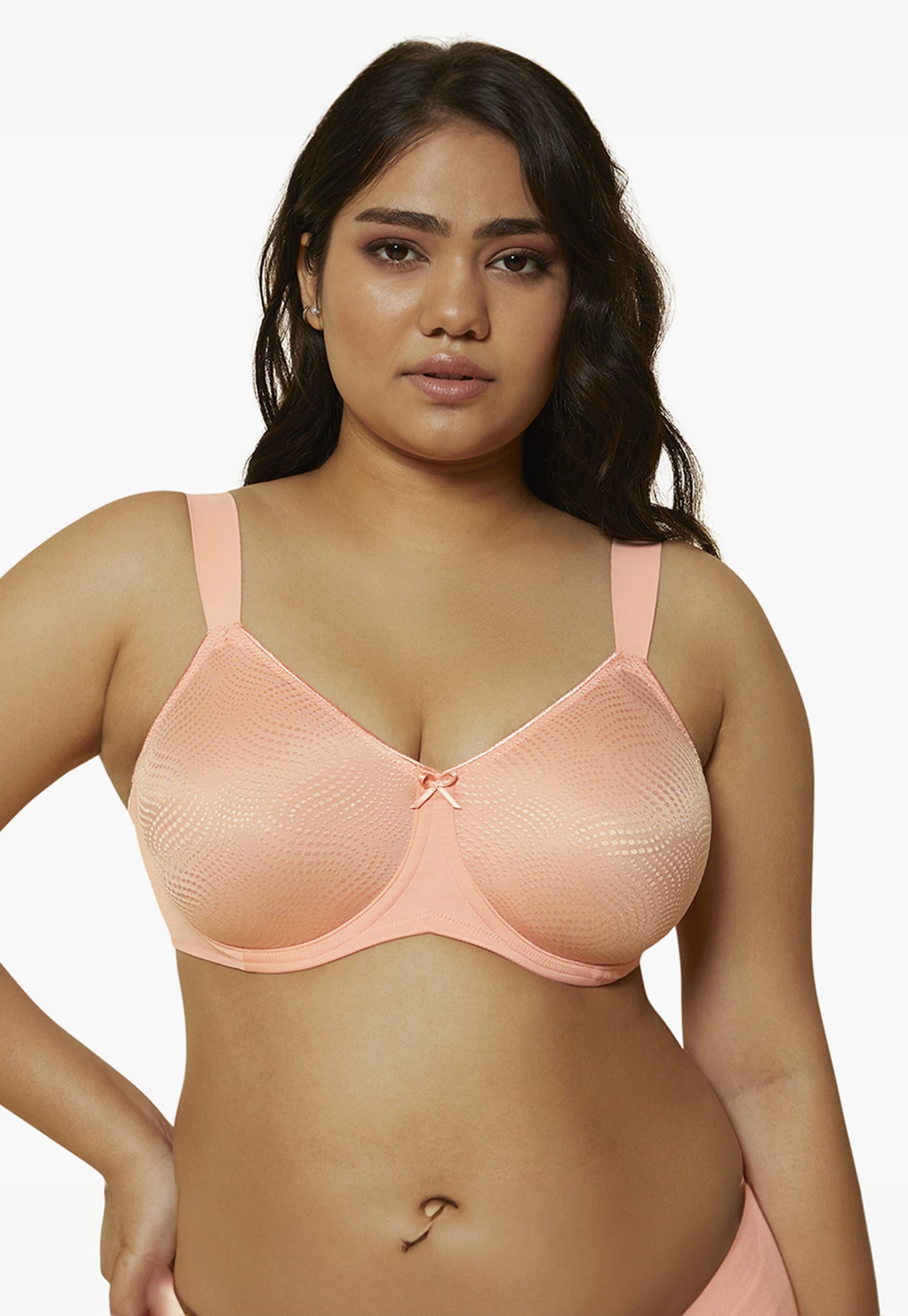 TRIUMPH Patterned Non Padded Wired Minimizer Bra-picture-47