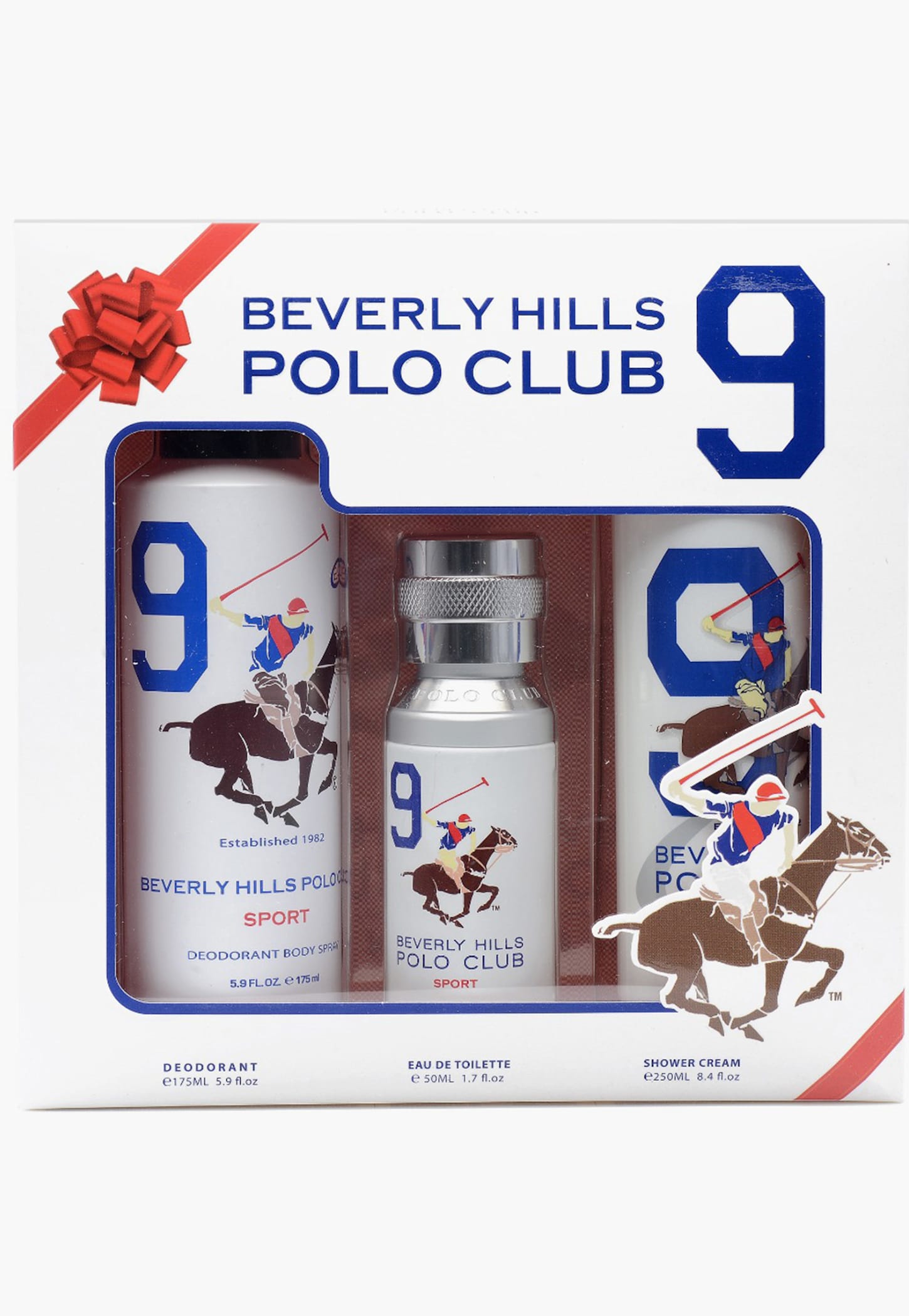 BEVERLY HILLS POLO CLUB Masstige Gift Pack - Deo EDT & Shower Cream-picture-47