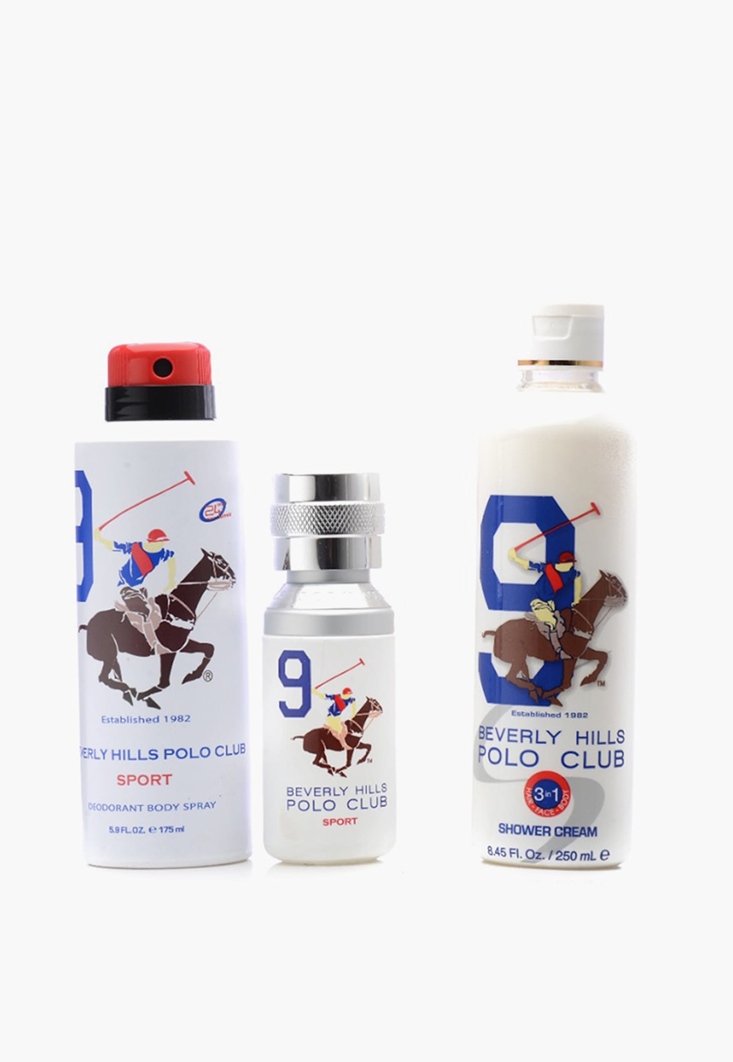 BEVERLY HILLS POLO CLUB Sport Mastige No.9 Gift Set - Pack of 3-picture-30