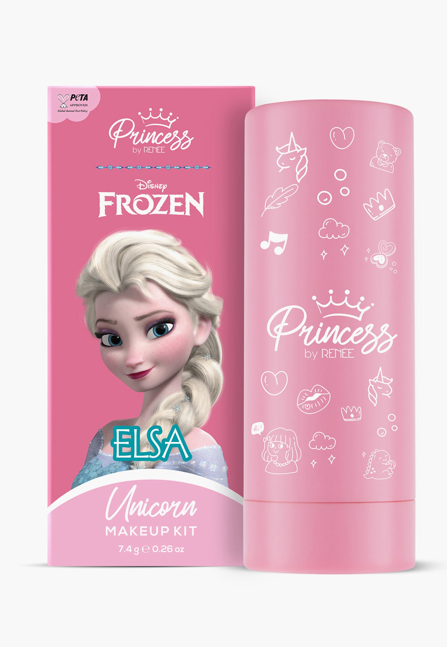 RENEE Disney Frozen Princess Elsa Unicorn Makeup Kit - 7.4g-picture-20
