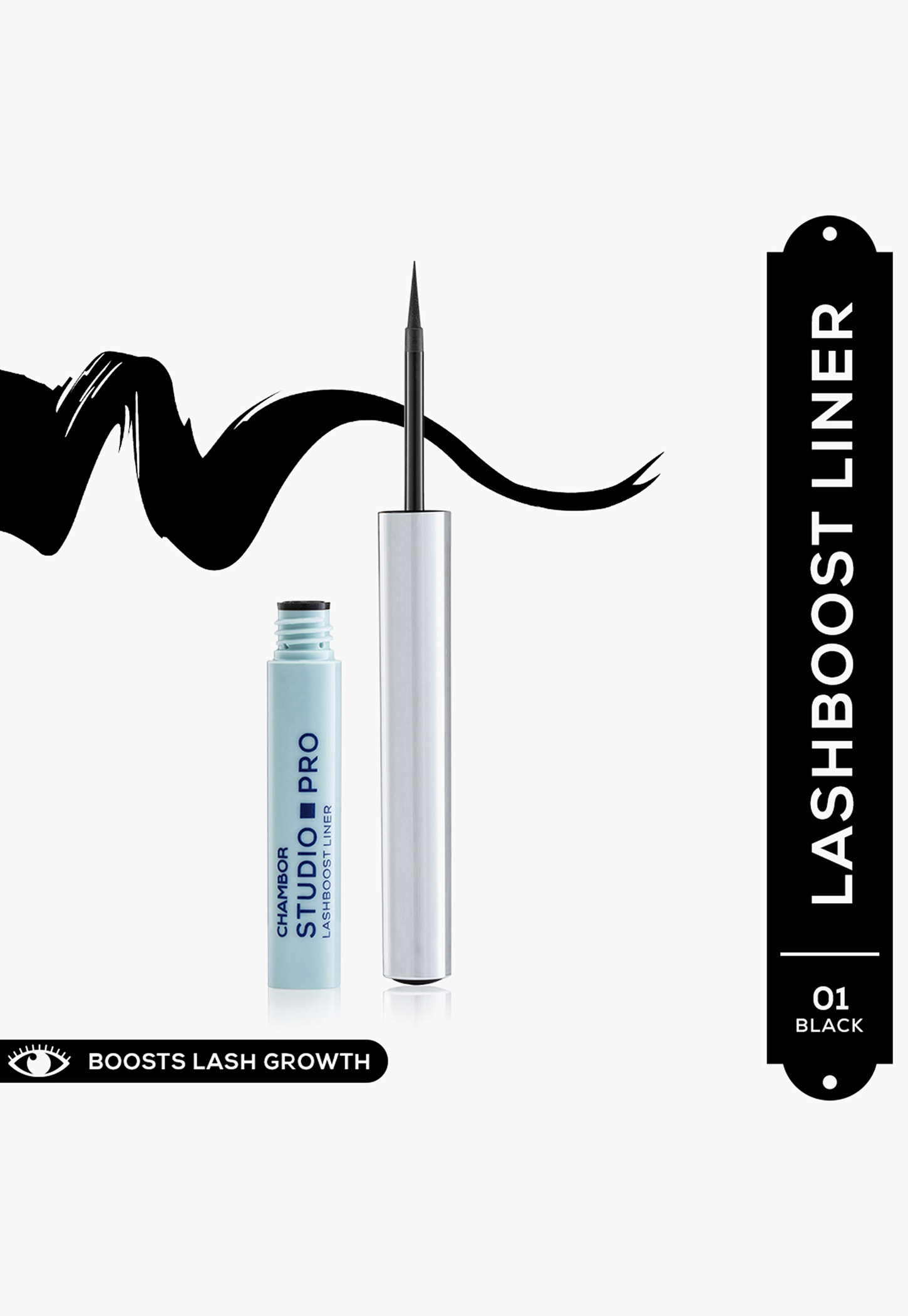 CHAMBOR Studio Pro Lashboost Liner - Black - 1.7ml-picture-22