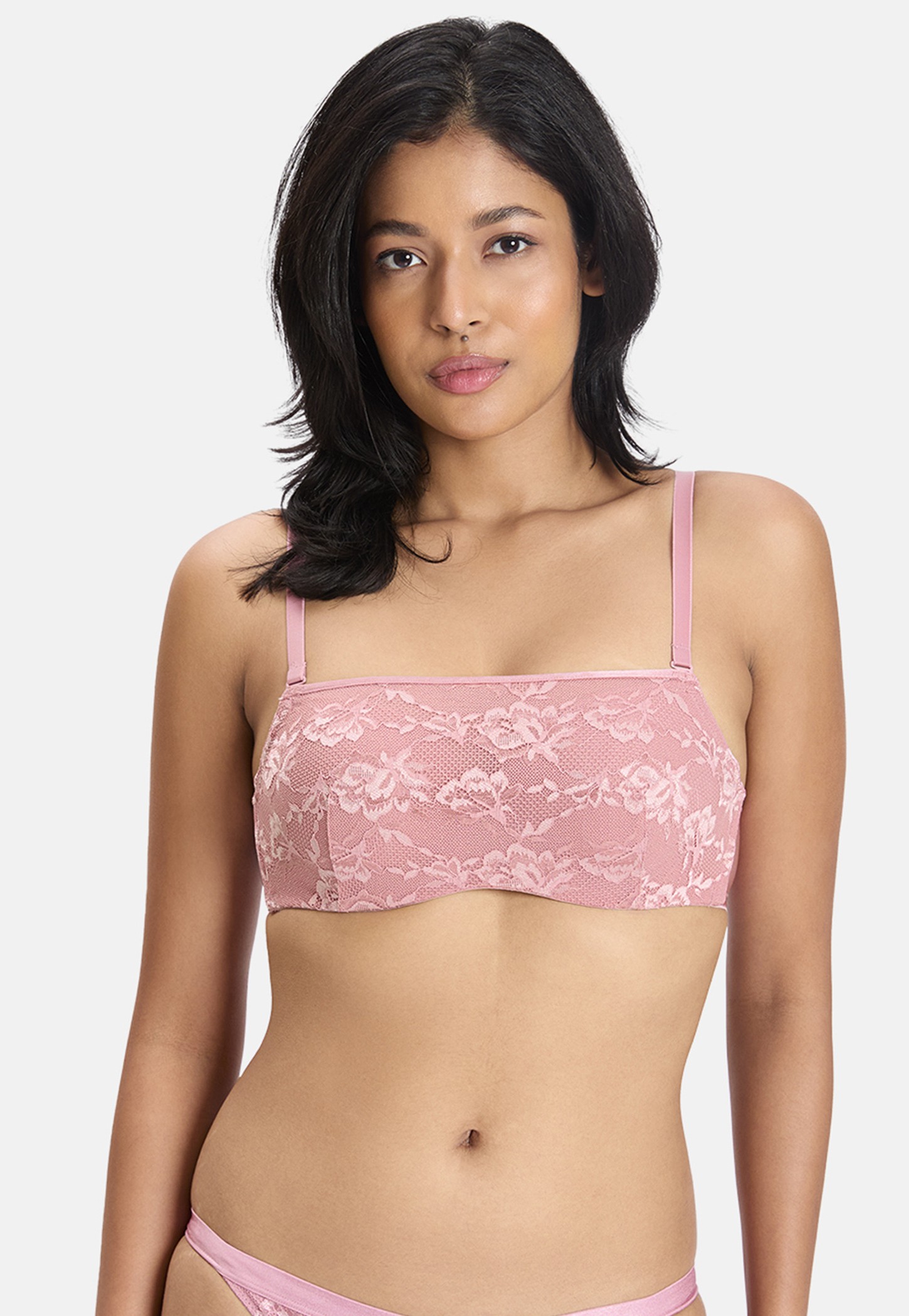 TRIUMPH Lace Padded Wired T-shirt Bra-picture-22